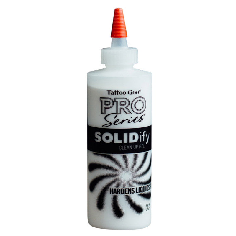 Tattoo Goo® Pro Series Solidify – Folyadékok biztonságos és gyors eltávolításához